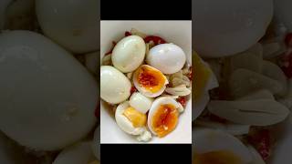 ពងទាស្ងោរទឹកត្រី​-Boiled egg with fish sauce #food #easyfoodtomakeathome #lydahobby #cooking