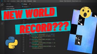 CAN I DESTROY PIANO TILES USING PYTHON???😲😲😲 | DevEasy
