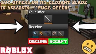 Roblox Assassin Insane Trades W Weirdbread2oo3 Should I Accept How To Trade Professionally - assassin roblox knife value