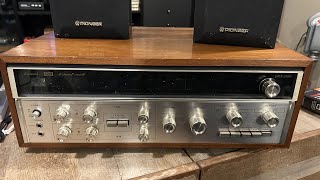 Sansui QRX-3500 Quadraphonic Receiver: Unboxing and Testing.