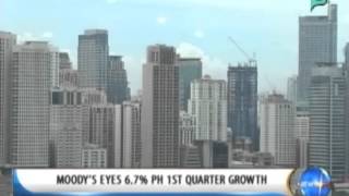 [NewsLife] Moody's eyes 6.7% PH 1st quarter growth || May 23, 2014