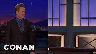 Andy Retires In The Middle Of Conan’s Monologue | CONAN on TBS