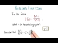 Find the Horizontal Asymptote - College Algebra