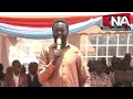 laughter in church as hillarious senator methu makes fun of ruto while imitating him