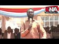 laughter in church as hillarious senator methu makes fun of ruto while imitating him