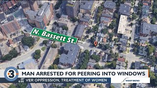 Madison police arrest man seen peering into windows