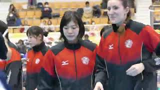 FINAL6 NEC 山内美咲  Misaki Yamauchi　vs 東レ 1st Set　2017 02 12