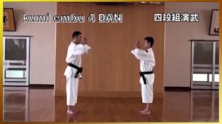 4 Dan kumi-embu Shorinji Kempo. Demonstrations techniques, goho, juho. 少林寺拳法