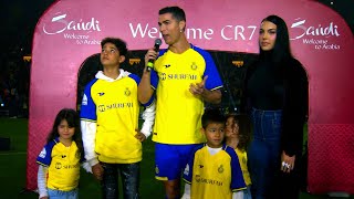 Cristiano Ronaldo's FULL EPIC Al Nassr unveiling ceremony