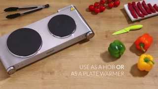 VonShef Double Hot Plates