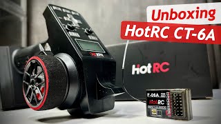 แกะกล่อง | HotRC CT-6A รีโมทสุดคุ้ม 6CH มี Volt Return \u0026 Mix Function ราคา 600 บาท !!