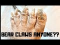 BEAR CLAW TOENAIL| how to trim/cut Extreme Long toenail