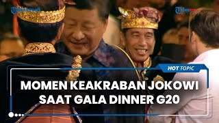 Momen Jokowi Berbincang Akrab dengan Para Pemimpin Negara G20 saat Gala Dinner di GWK Bali