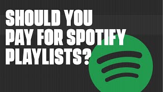 Music Marketing Live Session - Should You Pay For Spotify Playlists?