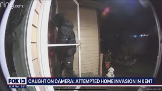 Caught on camera: Attempted home invasion in Kent | FOX 13 Seattle