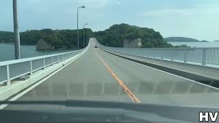 （4K）【車載動画】能登大橋を車で走行・(4K) [Onboard video] Drive on Noto Ohashi Bridge