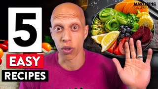 Are You Too Busy to Cook? Here's 5 Easy Plant-based Recipes You Should Try | Mastering Diabetes