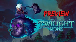 Twilight Monk Metroidvania Preview - Soulsborne Seeker