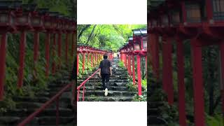 ジブリの世界!?京都の山奥の貴船神社 #shorts