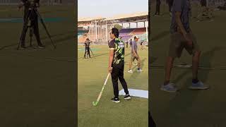 Aqib Jawed in action #funny #shorts #viral #feedshorts #asmr #fun #live #life  #cricket #crichack