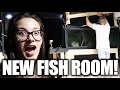 THE KING OF DIY IS BUILDING ME A NEW FISH ROOM FOR MY AQUARIUMS - ADayWithT