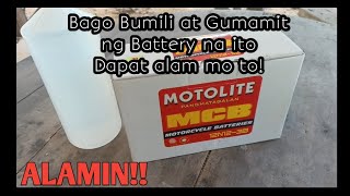 MCB Motolite Battery / 12N12-3B Review / Matibay!