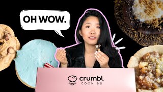 Trying VIRAL Crumbl Cookies — Trying ALL the Menu Items