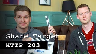 Share Target - HTTP 203