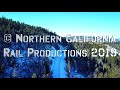 scenic snowy donner pass 4k aerial chase of amtrak california zephyr 5