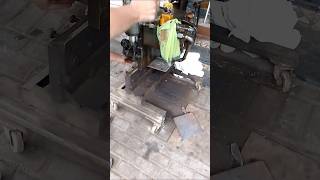 Hard iron cutting machine working process | The power of tools and machinery make work easy