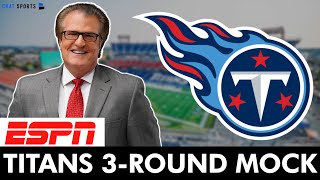 Tennessee Titans NFL Draft Rumors On ESPN’s 3-Round NFL Mock Draft Ft. Joe Alt & Adisa Isaac