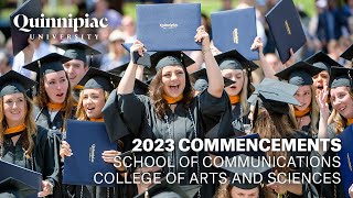 2023 Quinnipiac University College of Arts & Sciences and School of Communications Commencements