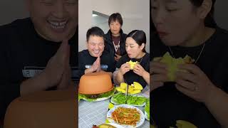 有这样的婆婆真幸福 #funny #food #mukbang