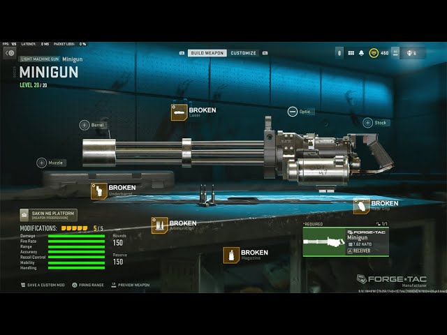 Call Of Duty Geister Minigun