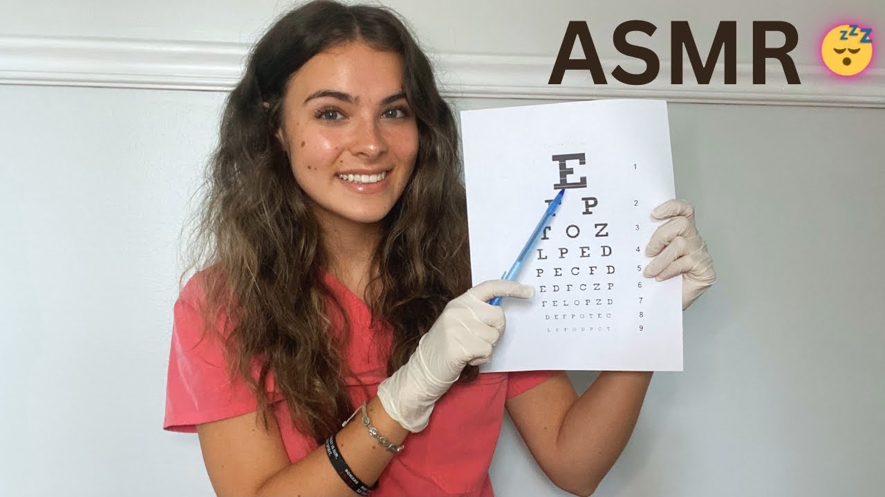 Asmr Eye Exam Doctor Roleplay Youtube