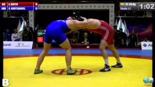 GGP2013 / Ali ISAYEV - Oleksandr Khotsianivski (UKR) - FS 120 kg gold medal match