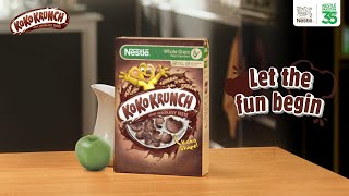 Fun begins with NESTLÉ KOKO KRUNCH