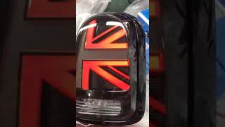 YUANZHENG BMWミニF60 テールランプ テールライト リアライト Countryman 改装 ユニオンジャックデザイン BMW Mini Tailight