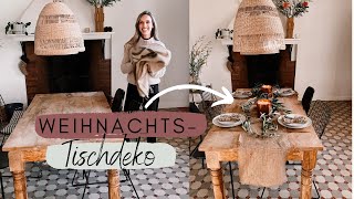 WEIHNACHTS-TISCHDEKO UND DIY KARTEN | alles nur Fake auf Social Media? | Jelena Weber