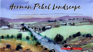 Herman Pekel Landscape 2, student version