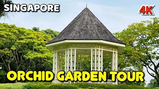 Singapore Botanic Gardens | Orchid Garden Tour | Singapore Tourist Places | Singapore City 2025