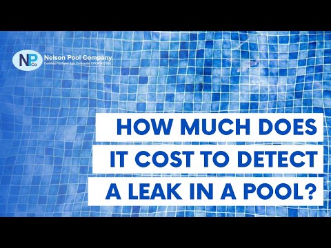 How much does it cost to detect a pool leak?