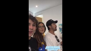 David Dobrik was given a chance to kiss NATALIE Noel
