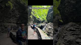 纽约州五指湖附近的州立公园——Watkins Glen State Park #纽约州 #小众旅行地 #亲子游 #亲子游玩好去处 #州立公园