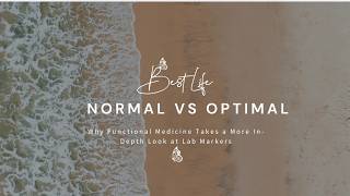 Normal Vs Optimal Lab Results