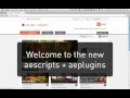 Welcome to the all new aescripts + aeplugins