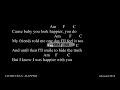 Ed Sheeran - Happier Chords and Lyrics