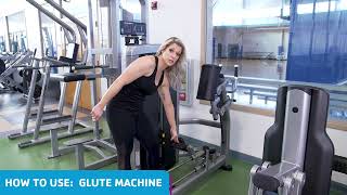 Kenosha YMCA - How to Use the LifeFitness Glute Machine