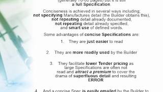 The Specification Writing Service Explained