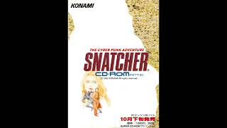 SNATCHER スナッチャー コナミ  PCエンジンSUPER CD-ROM2 - CD/MIDI/FM/PSG/STEREO音源 BGM Soundtrack